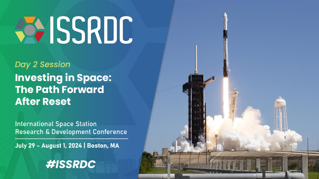 Investing in Space panel at ISSRDC 2024